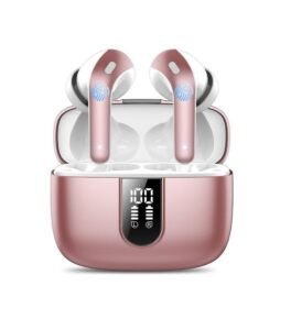 IKT Ear Buds Wireless Earbuds, 50Hrs Playtime Bluetooth Earphones, Bluetooth Headphones 5.3