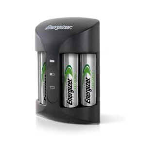 Energizer Recharge Pro - Battery Charger for AA & AAA Batteries - 4x AA Rechargeable NiMH Batteries Included