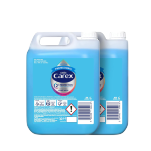 Carex Original Professional Antibacterial Hand Wash - Bulk Buy Eco Refill, Gentle & Effective Liquid Hand Soap (2 X 5L)