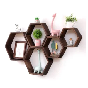 Floating Shelves Honeycomb Shelves Wall Mounted