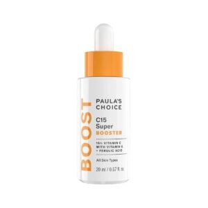 Paula's Choice C15 Super BOOSTER - Vitamin C Brightening Serum for Face - Anti Aging & Fades Brown Spots - with Vitamin E & Ferulic Acid - All Skin Types - 20 ml