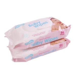 RUMBLES Fragranced Baby Wipes | 128 Pack of Baby Wet Wipes | Lightly Scented, Dermatology Tested, Alcohol Free & PH Balanced Baby Wipes | Gentle for Soft Skin