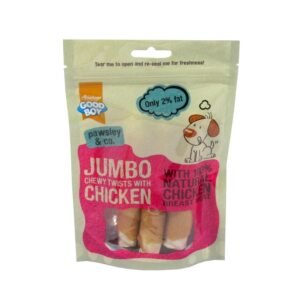 Good Boy Pawsley & Co Jumbo Twisters Chicken 100g (Pack of 12)